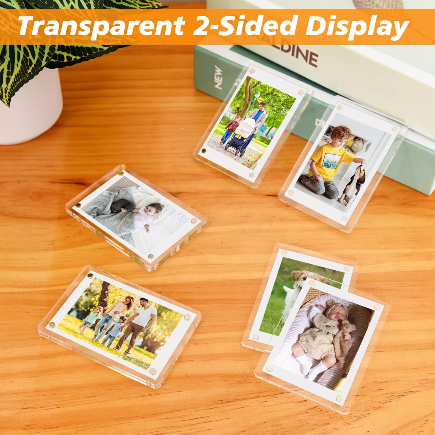 Acrylic Fridge Sticker Magnetic Photoframe Home Decor DealSniper.net