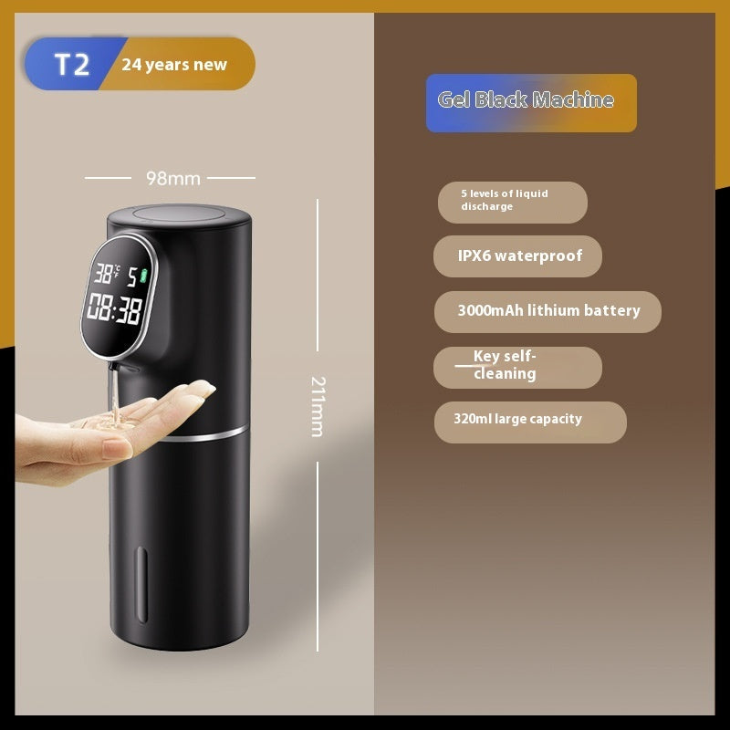 Automatic Hand Washing Machine Induction Intelligent Wall-mounted Kitchen DealSniper.net Gel Black