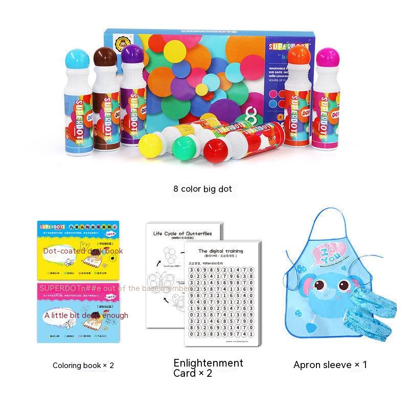 Children's Graffiti Painting Stationery Coloring Early Education Gift Box Hobby dealsniper-net Style 16