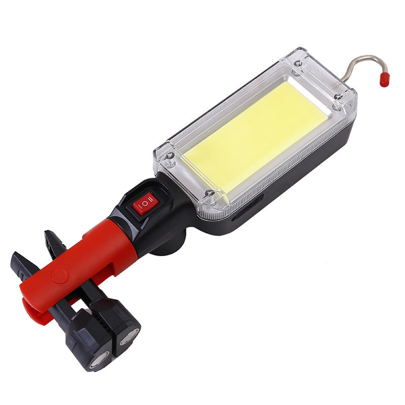 LED Work Light Portable Flashlight Magnetic Outdoor DealSniper.net Red