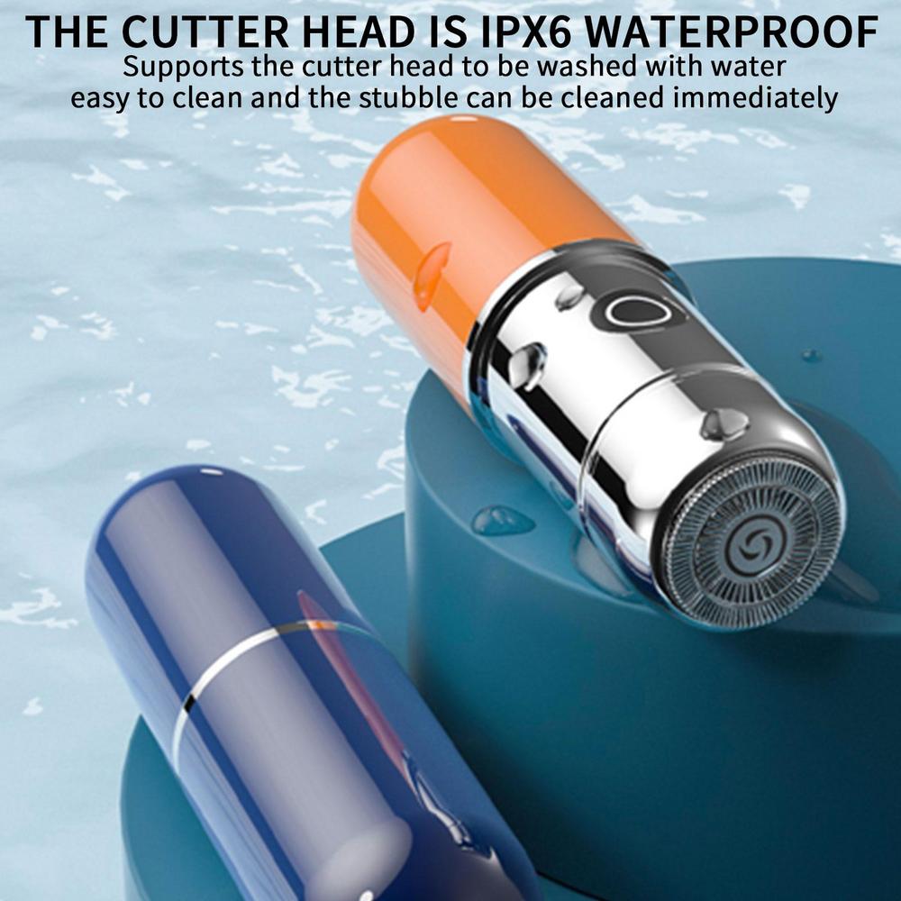 Portable Rechargeable Full Body Washable Razor Men DealSniper.net