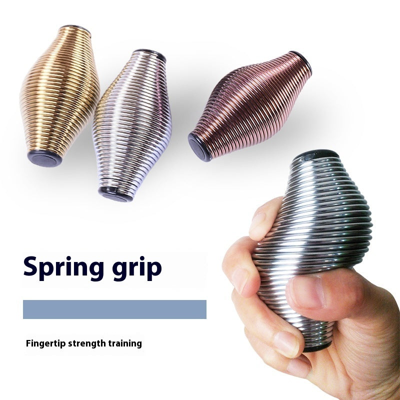 Spring Grip Strength Ball Metal Grip Strength Training Sports DealSniper.net