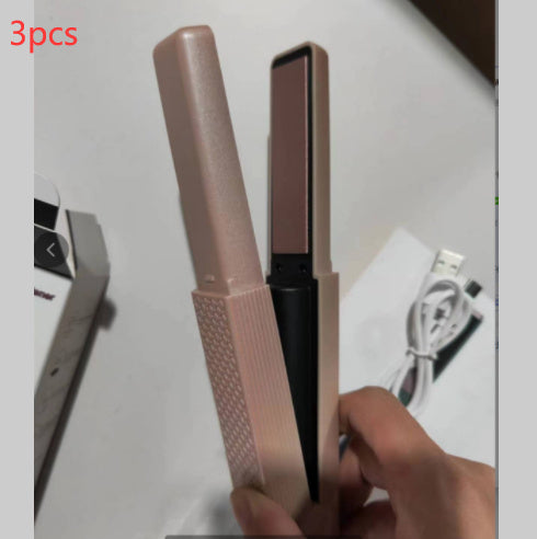 Hair Straightener Cordless Usb Hair Straightener Beauty DealSniper.net Pink USB 3PCS