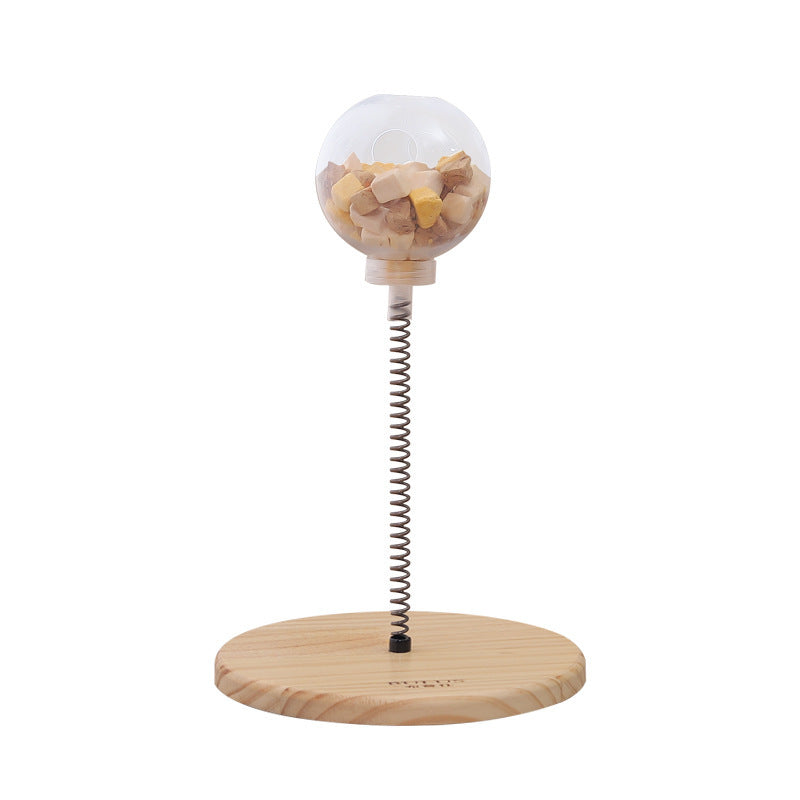 Cat Treats Dispenser Cat Treat Dispenser Toy Catnip Pets DealSniper.net Base large hole