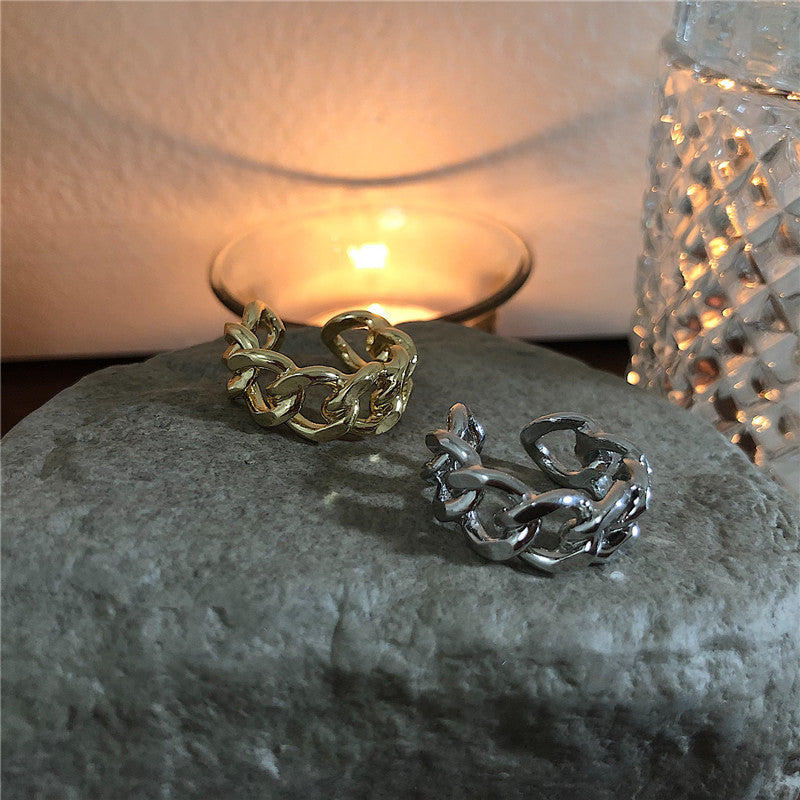 Fashion ring chain with unique design Jewelry DealSniper.net