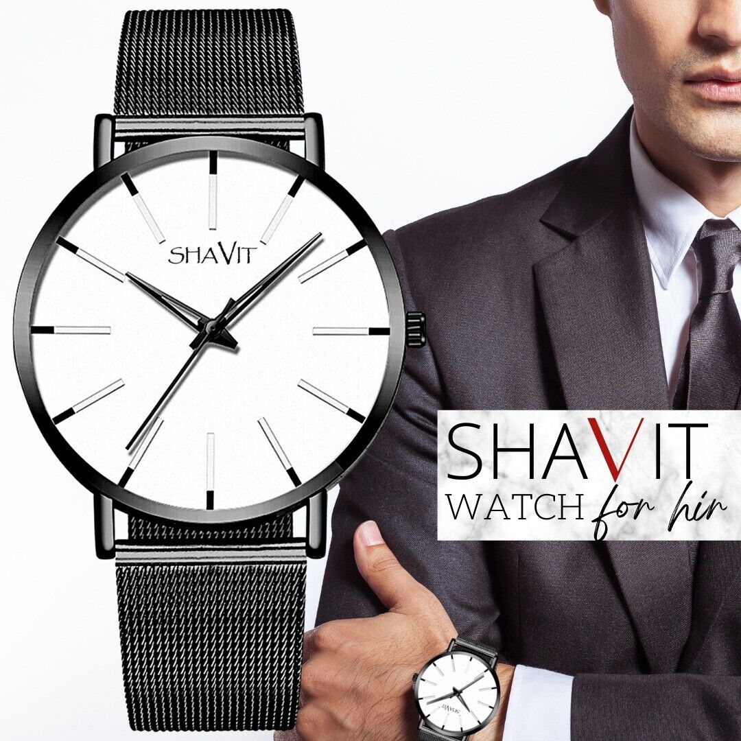 Waterproof Men's Watch Classic Stainless Steel Quartz Luxury Wrist Watches Men DealSniper.net