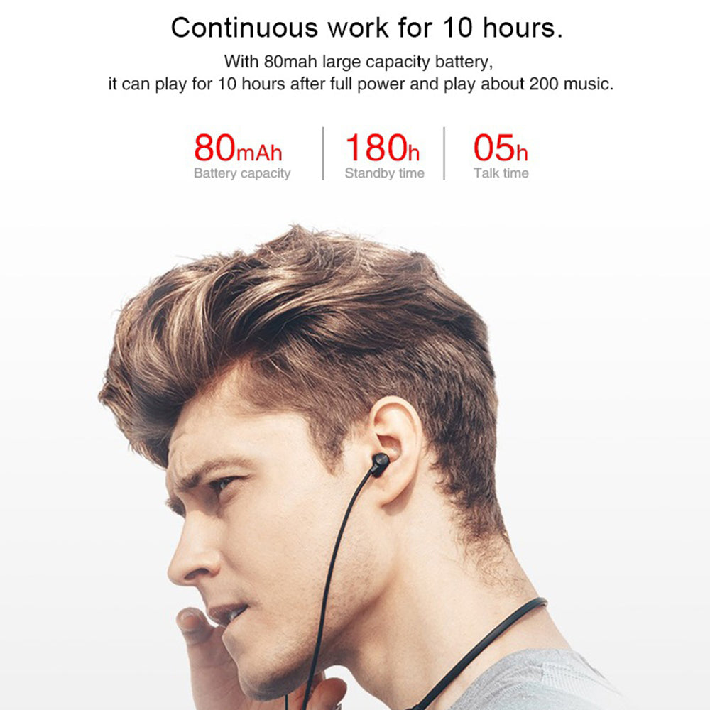 Magnetic Headphones In-Ear Bluetooth Stereo Earphones Headset Wireless Earbuds Random Color Electronics DealSniper.net