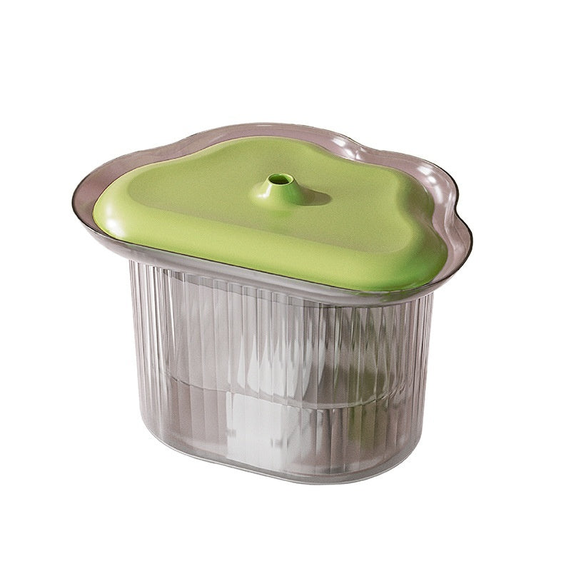 Pets Water Dispenser Intelligent Automatic Loop Pets DealSniper.net Transparent Gray Green USB 5V