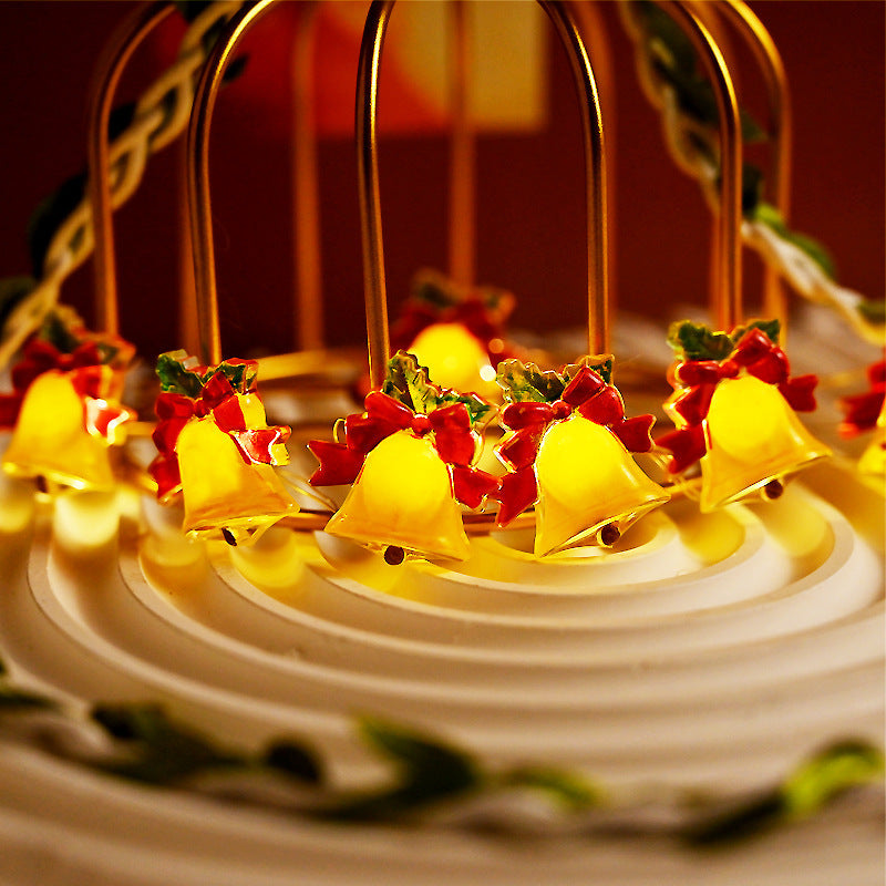 Led Christmas Decorative Bell Holiday String Light Holidays DealSniper.net