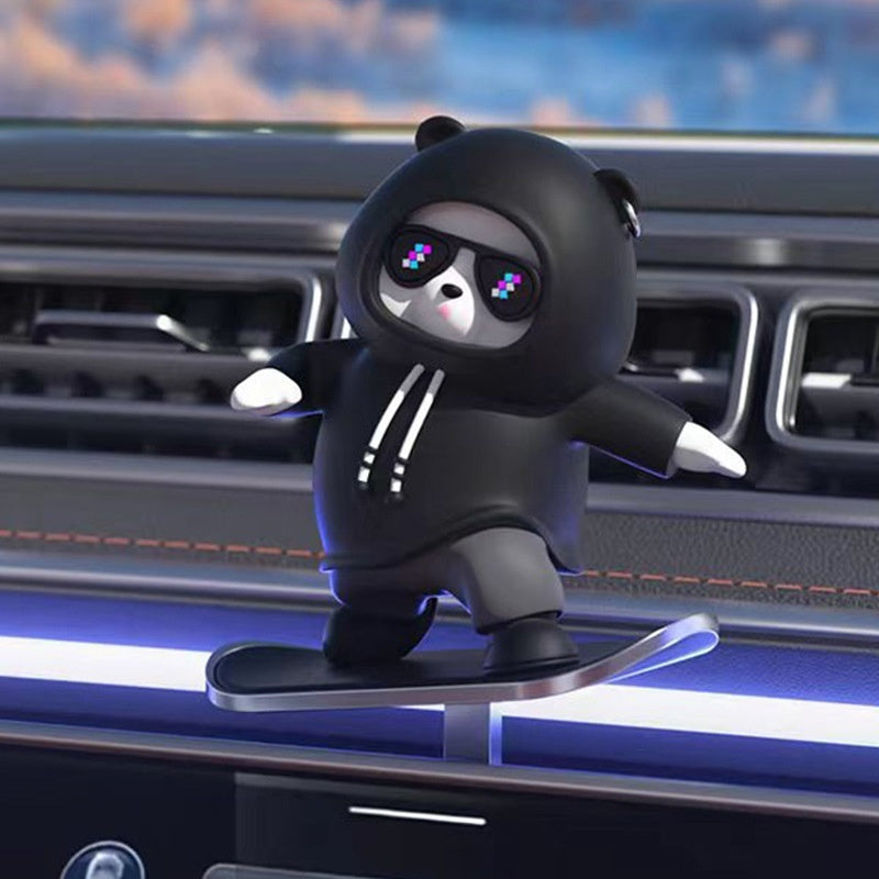 Mobile Bear Car Decoration Car Cartoon Vehicle DealSniper.net