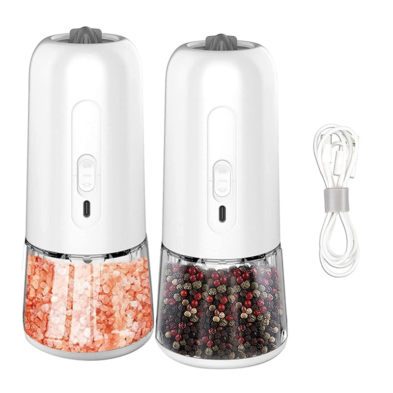 Gravity Pepper Mills Electric Salt And Pepper Grinder Adjustable Kitchen dealsniper-net