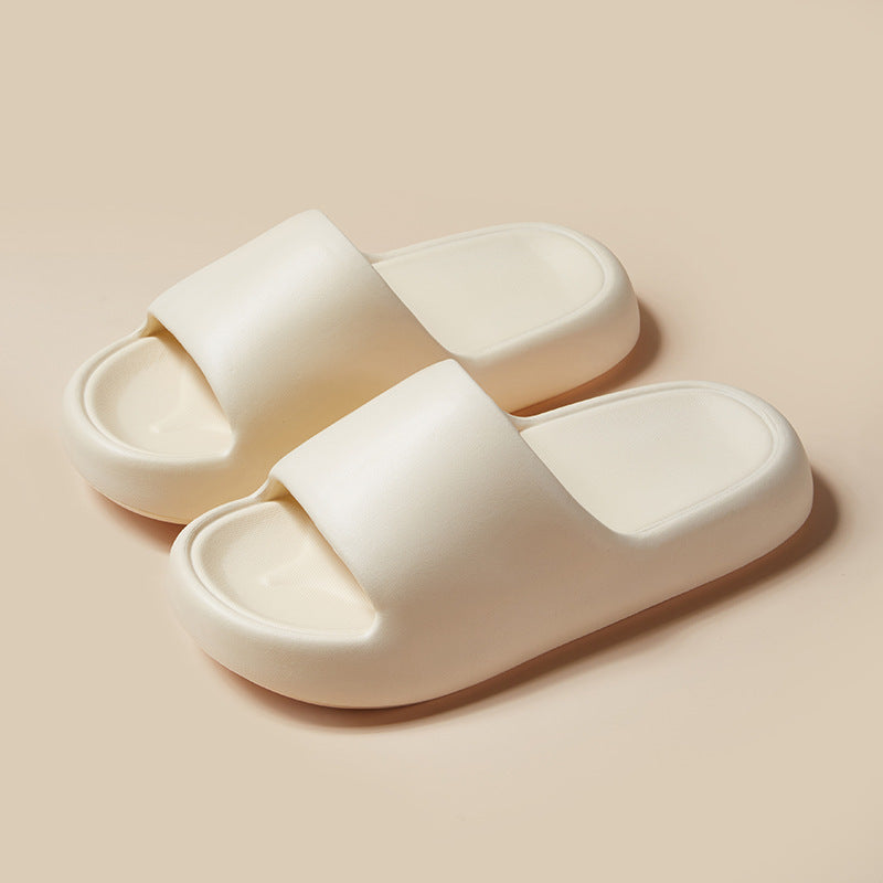 Bread Shoes Home Slippers Non-slip Indoor Bathroom Slippers Women DealSniper.net Yellow 36to37