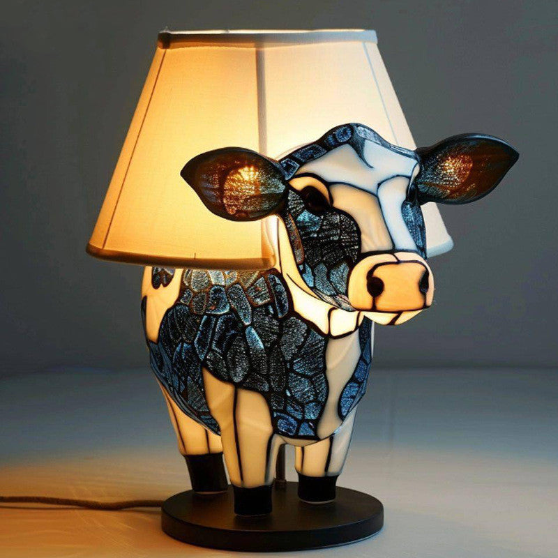 Luminous Bullhead Table Lamp Decoration Home Decor DealSniper.net