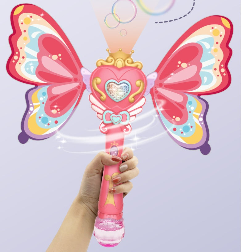 Kids Magic Wand Cute Party Water Bubble Machine Kids DealSniper.net