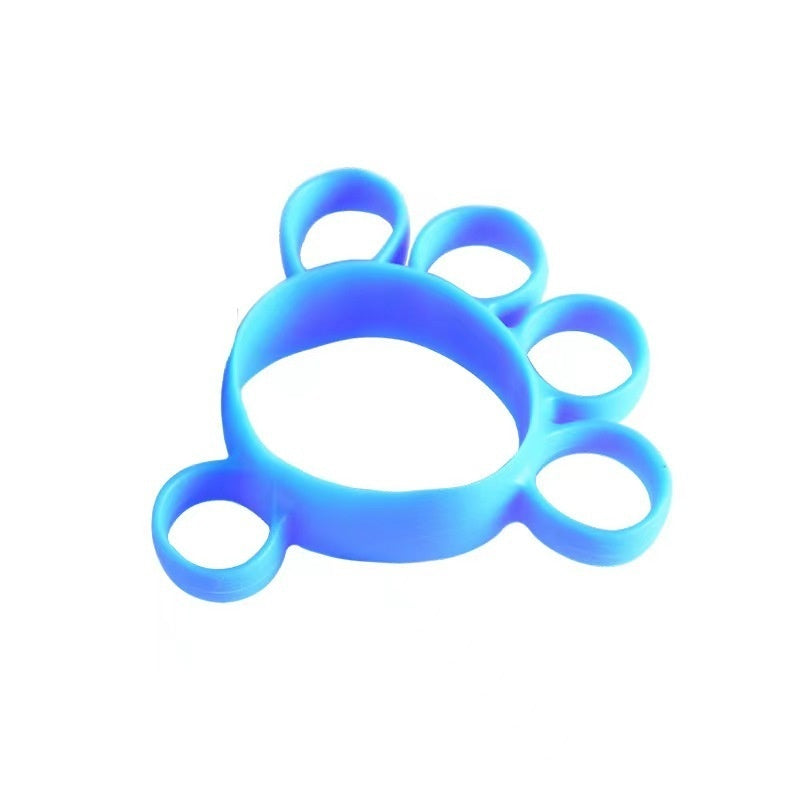 Four-finger Thorn Ball Primary Grip Training Soft Ball Massage Ball Sports DealSniper.net Blue Silicone Case