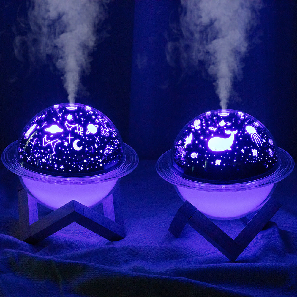Rechargeable Bedroom Desktop Planet Light Air Purifier Home Decor DealSniper.net Ocean USB