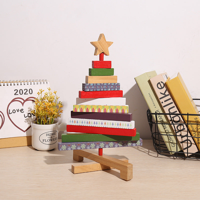 Christmas Building Blocks Decorations Desktop Holidays DealSniper.net