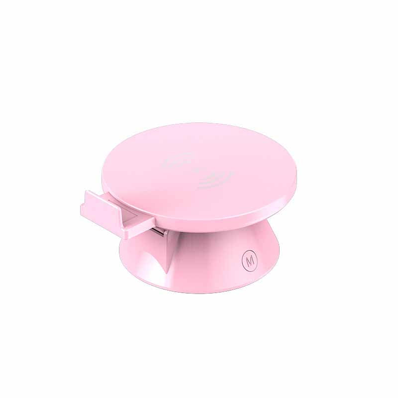 Small Stereo Wireless Mobile Phone Holder Charger Gadgets DealSniper.net Pink USB