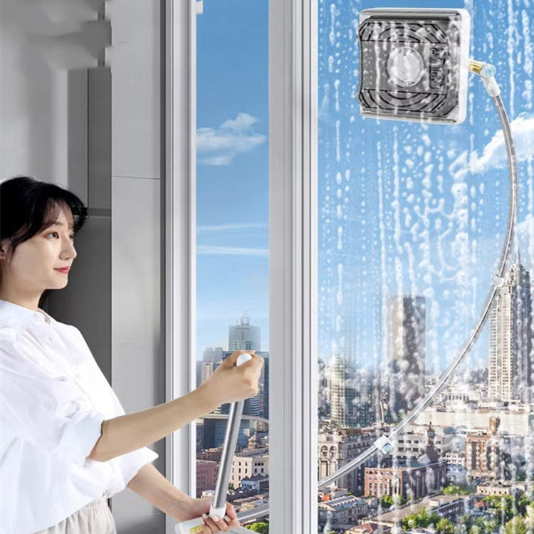 Glass Wiper High-rise Outer Window Double-sided Cleaner House DealSniper.net