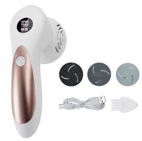 Electric Foot Grinder To Remove Dead Skin Beauty DealSniper.net White 10piece set USB