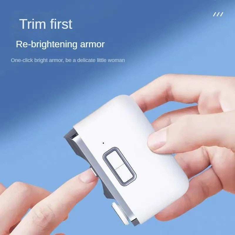 Electric Nail Clippers Mini-portable Nail Piercing Device Beauty DealSniper.net