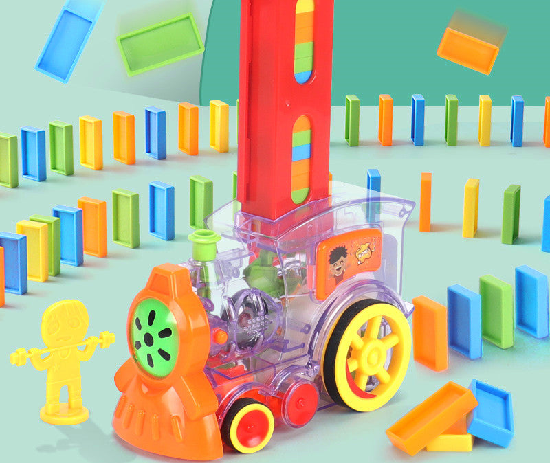 Dominoes Are Automatically Launched Into The Car Kids DealSniper.net