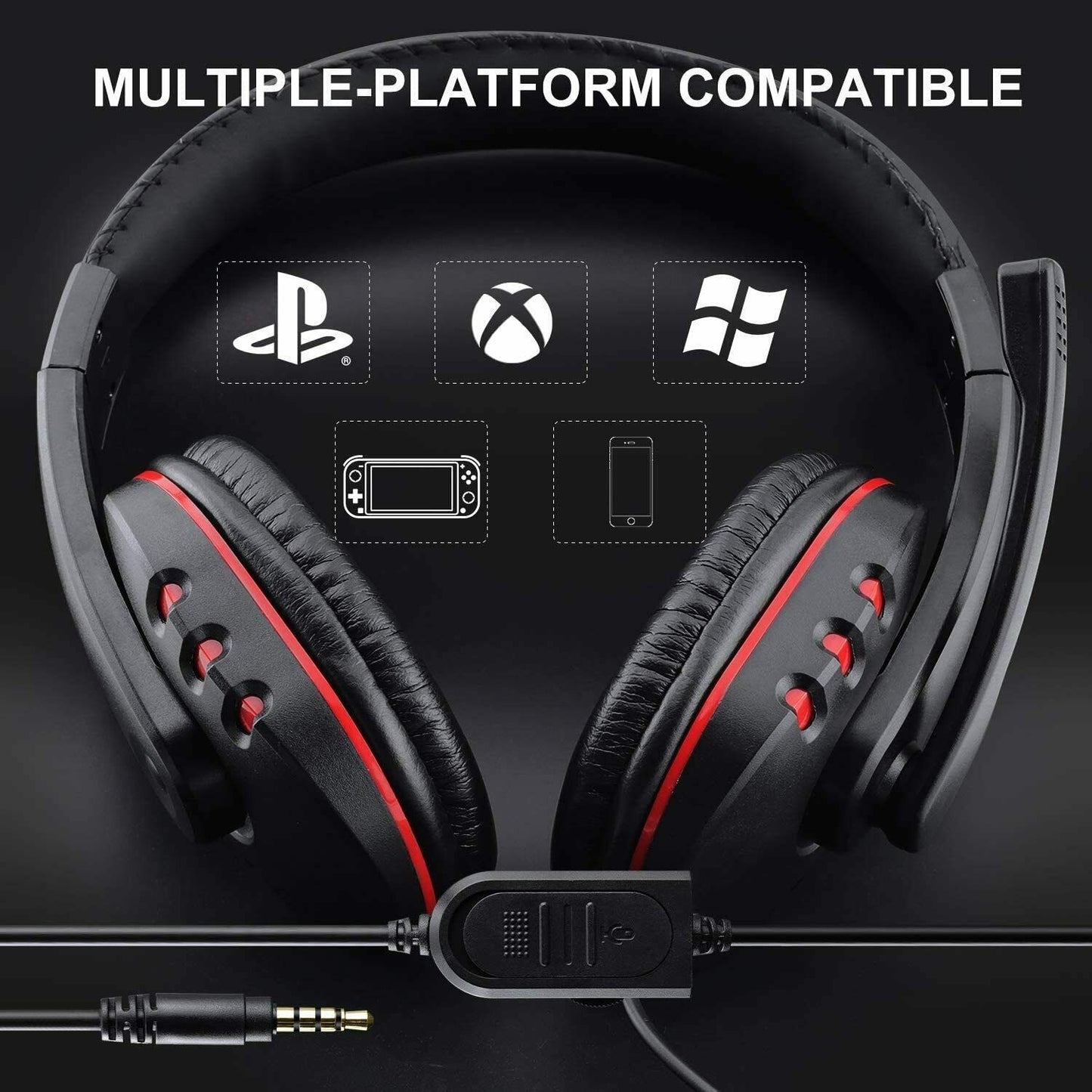 Headphones Pro Gamer Headset For PS4 PlayStation 4 PC Computer Electronics DealSniper.net