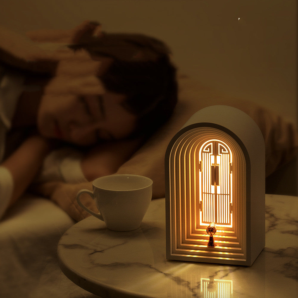 Nordic Table Lamp LED Creative Bedside Decoration Bluetooth Speaker Home Decor DealSniper.net