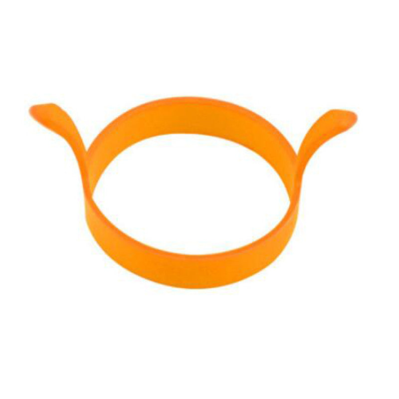 Silicone Non Stick Fantastic Egg Pancake Maker Ring Kitchen Kitchen dealsniper-net Orange