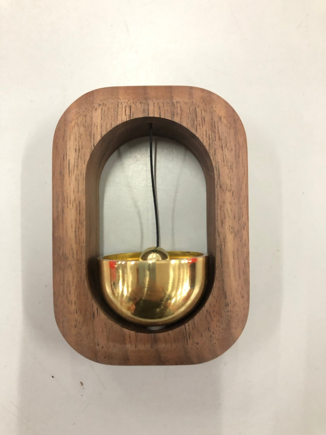 Pure Copper Magnetic Suction Door Wind Chime House DealSniper.net Walnut