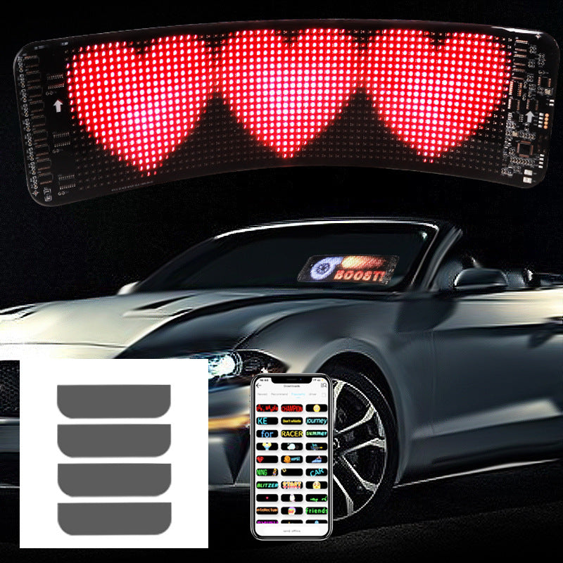 Programmable Car LED Sign LED Full-color Vehicle DealSniper.net