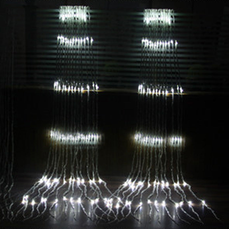Outdoor Background Layout Of Net Lights And Water String Lights Outdoor DealSniper.net White EU