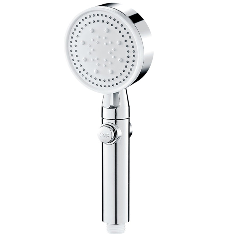 Shower Bath Shower Head Pressurized Large Water Output House DealSniper.net Silver Shower
