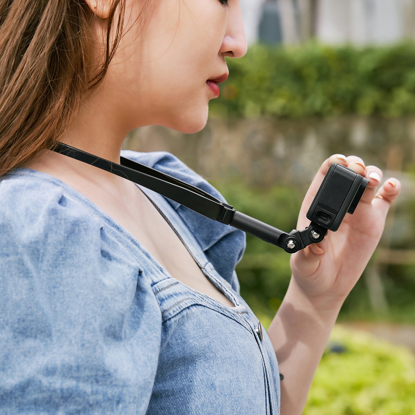 Hanging Neck Collar Mobile Phone Holder Video Gadgets dealsniper-net