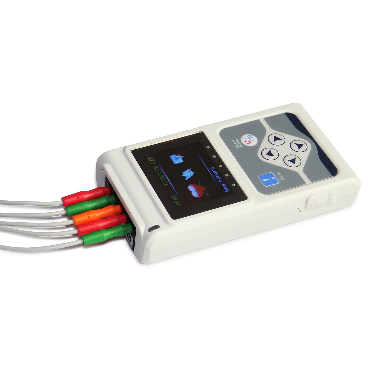 3 Lead Holter ECG Monitor Machine Recorder Analyzer Sync Software TLC5007 Electronics DealSniper.net