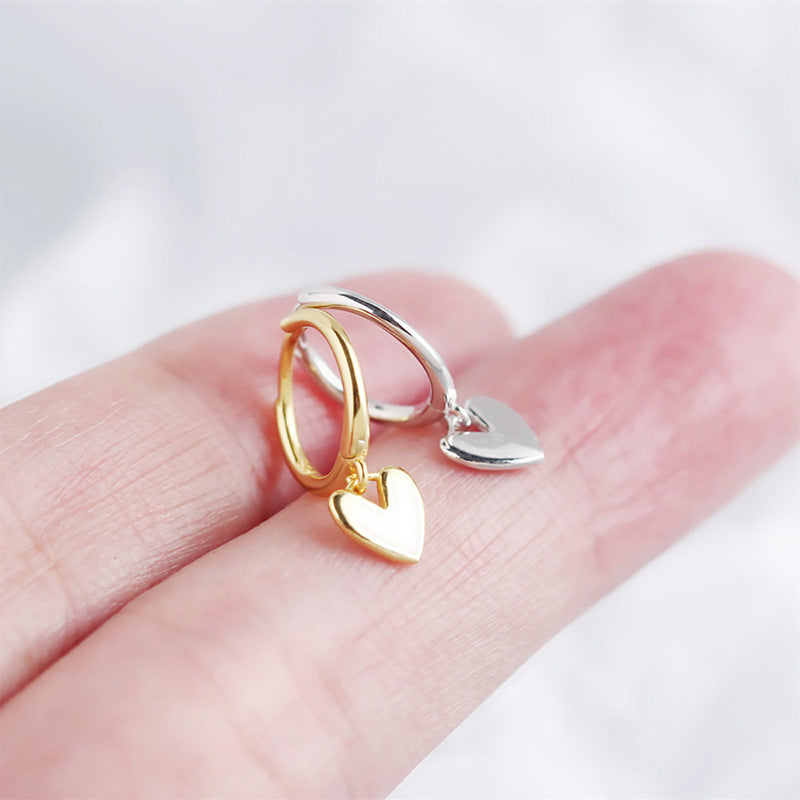 Love Heart Earrings Premium Temperament Earrings Jewelry Deals DealSniper.net