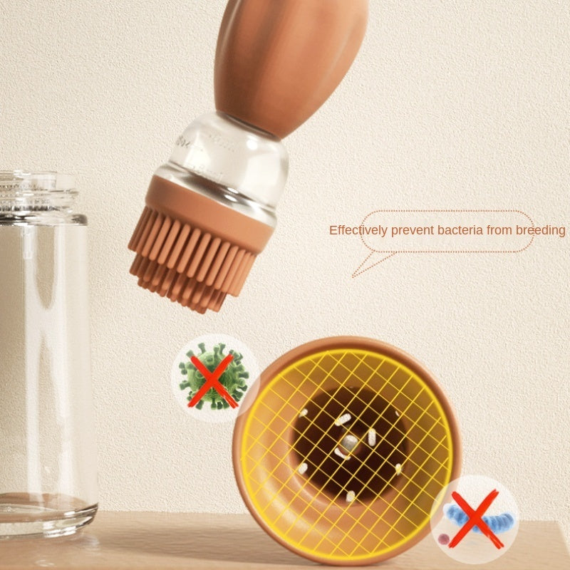 Creative Silicone Brush Head Brush Oil Bottle Kitchen Kitchen DealSniper.net