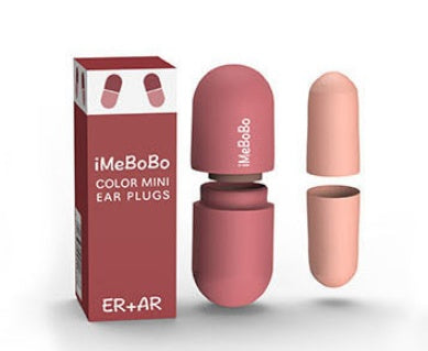 Ear Plugs Tapones Oido Ruido Earplugs Noise Reduction Health DealSniper.net Girlish red 2plus 1storage box