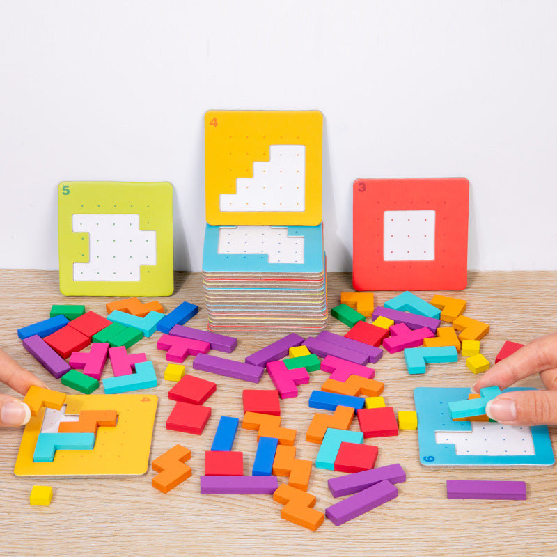 Quick Fix Building Block Puzzle Children's Educational Board Game Toy Kids DealSniper.net