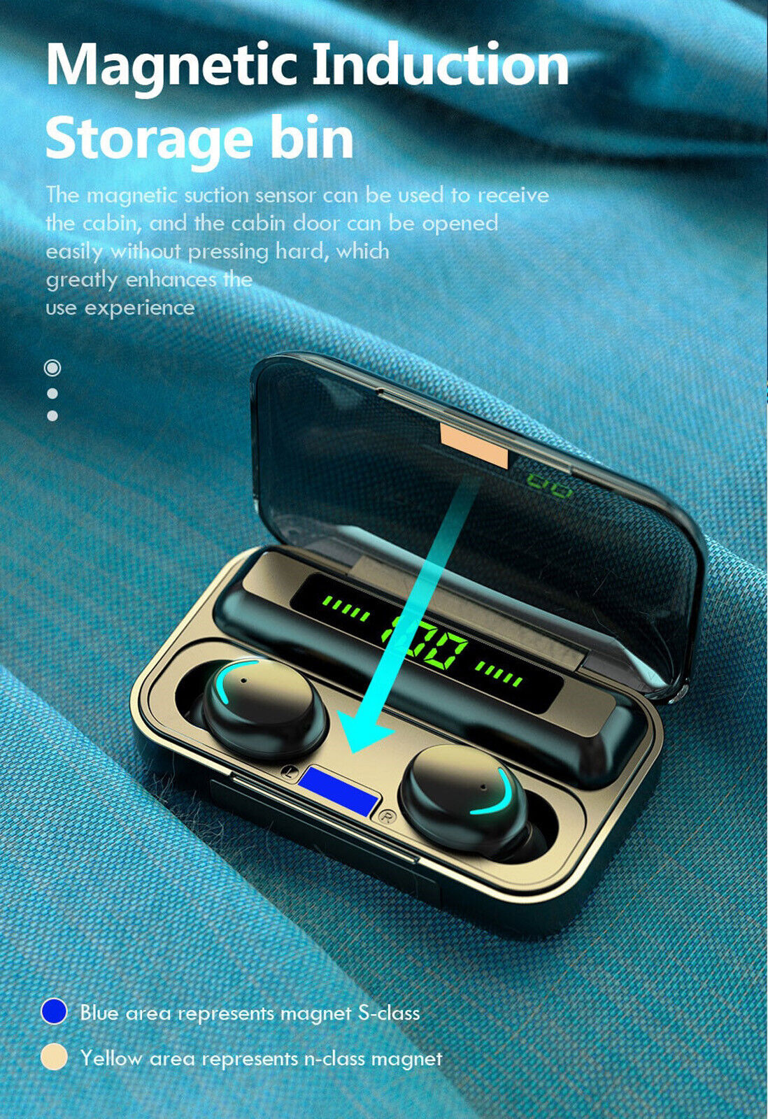 Bluetooth 5.0 Earbuds For Android Wireless Earphone Electronics DealSniper.net