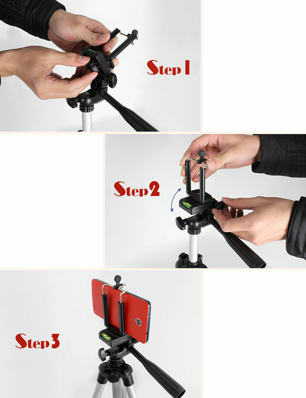 Professional Camera Tripod Stand Holder Mount For Cell Phone, Portable Tripod, Mobile Phone Live Stream Holder, Camera Tripod Gadgets DealSniper.net