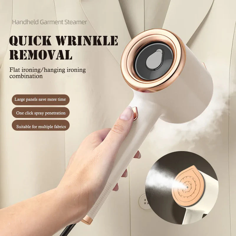 Mini Portable Handheld Garment Steamer Fabric Steam Iron House DealSniper.net