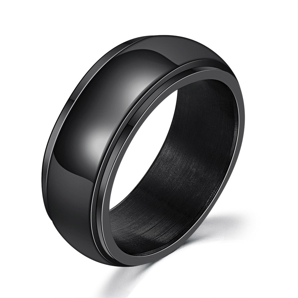 Personality Ring Titanium Steel Hip Hop Simplicity Jewelry DealSniper.net
