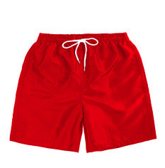 Men's Beach Shorts Quick-drying Casual Surf Pants Men DealSniper.net Bright red L