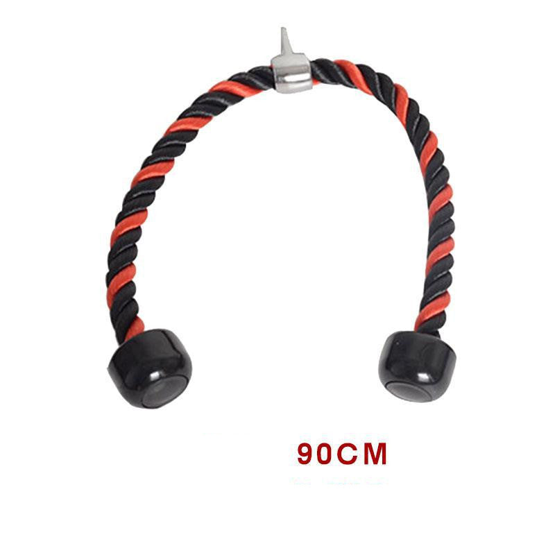 Pull Rope Down Pressure Comprehensive Training Device Pull Rope Fitness Equipment Material Sports DealSniper.net Color biceps muscle rope 90cm