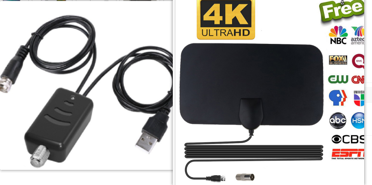 European And American Digital TV Indoor Antenna Ground Wave Mini HDTV Antenna Electronic DealSniper.net Suit