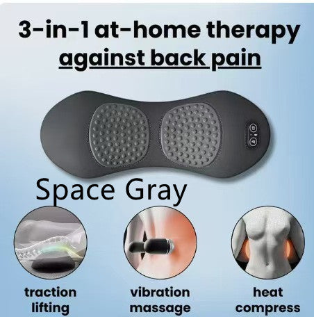 Bed For Sleep Waist Support Lumbar Support Pillow Health DealSniper.net Space Gray English version USB