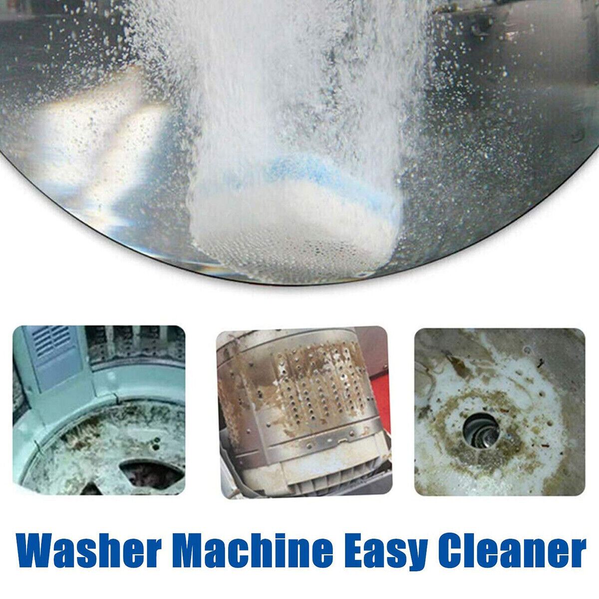Washing Machine Cleaner 14 Pack- Deep Cleaning Tablets For Front & Top Loader Home DealSniper.net