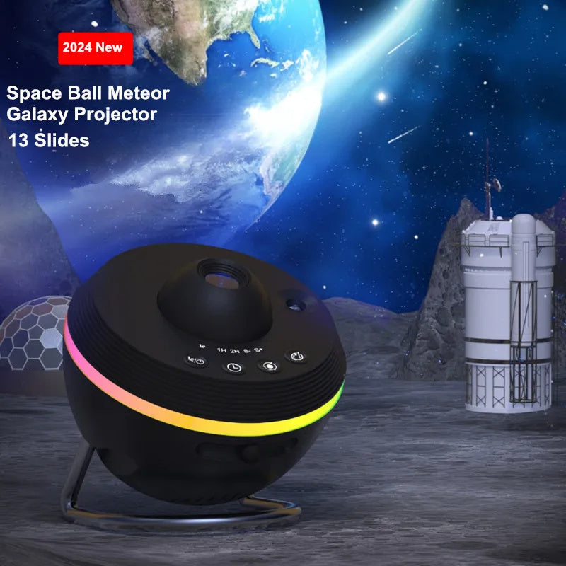 Dynamic Meteor 13 In 1 Ultra Clear Galaxy Projector Lamp Kids DealSniper.net