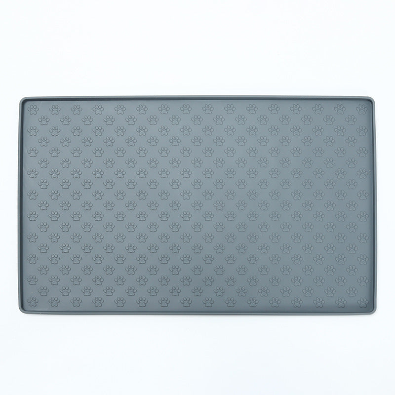 Spot Pet Mat Waterproof And Easy To Clean Silicone Dog Mat Pets DealSniper.net Grey Small